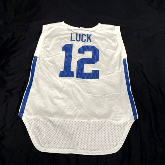 NFL Indianapolis Colts jersey tank #12 Andrew Luck LARGE NIKE - Picture 2 of 5